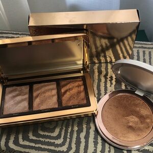 Natasha Denona 2  items 🔥 palette like new with box highlighter trio  beautifier